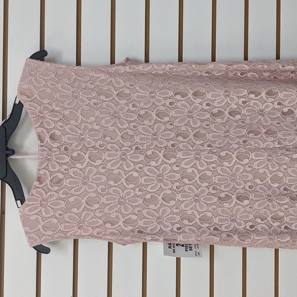 NWT, pink / blush colored dress two-piece set R&M Richard - Picture 13 of 14